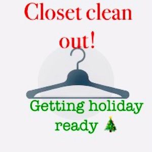 Cleaning out the closets!!!